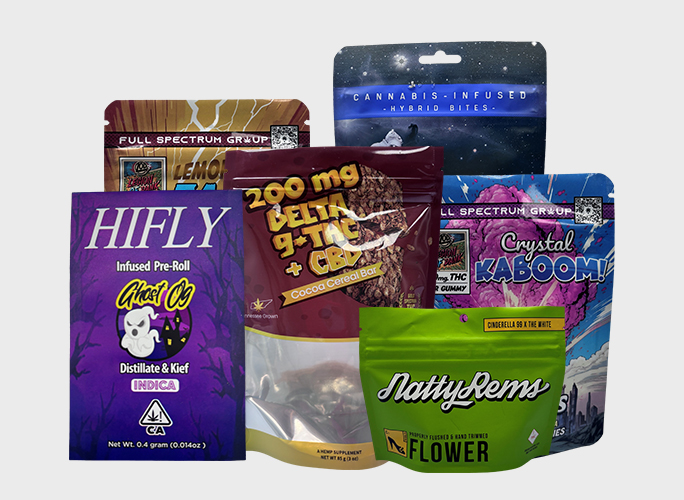 Premium coffee packaging with geometric pattern design