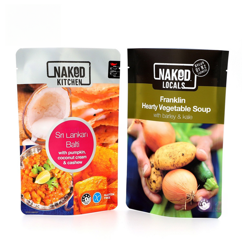 Human Food Stand Up Pouch