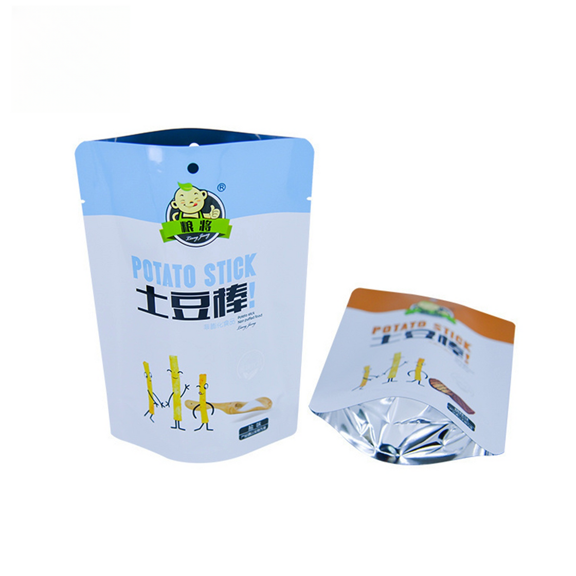 Human Food Stand Up Pouch