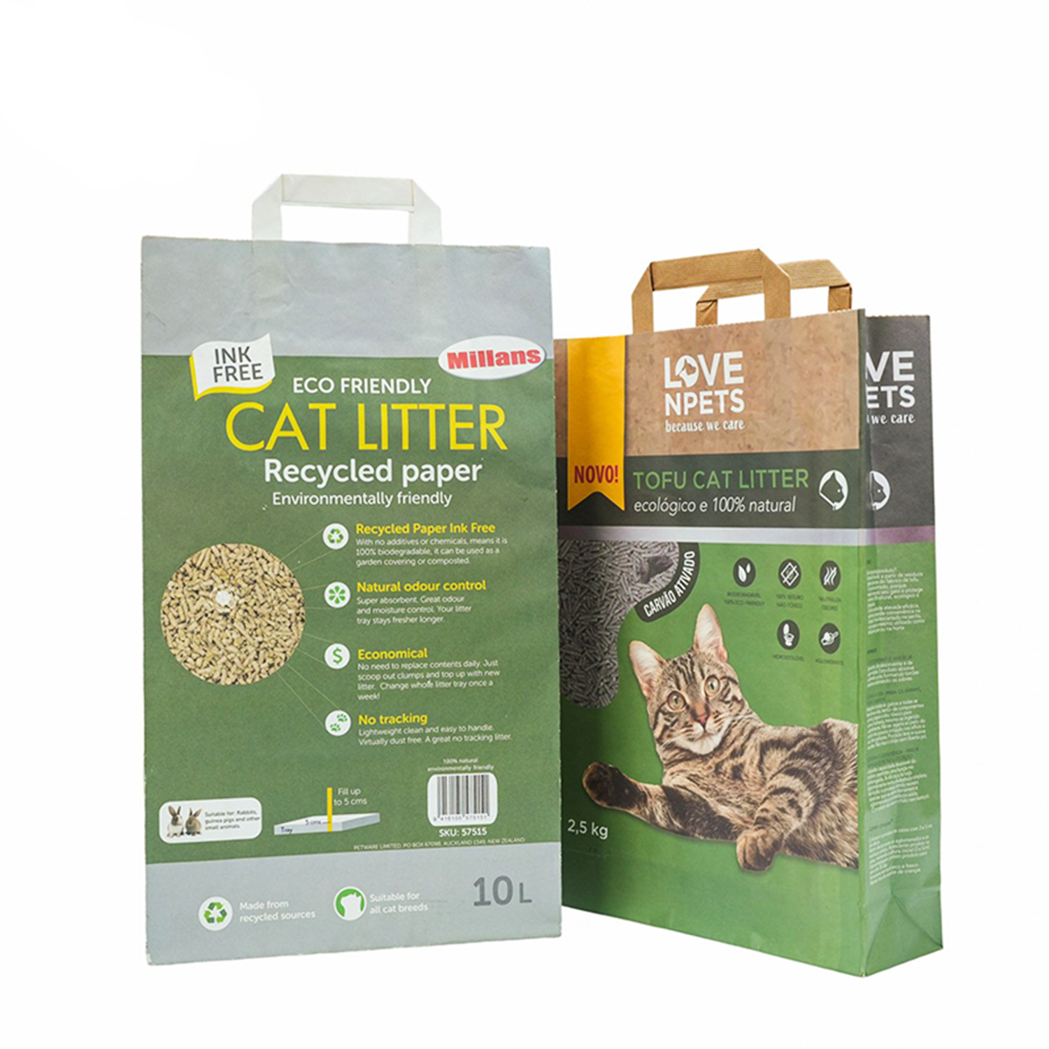 Cat Litter Paper Bag